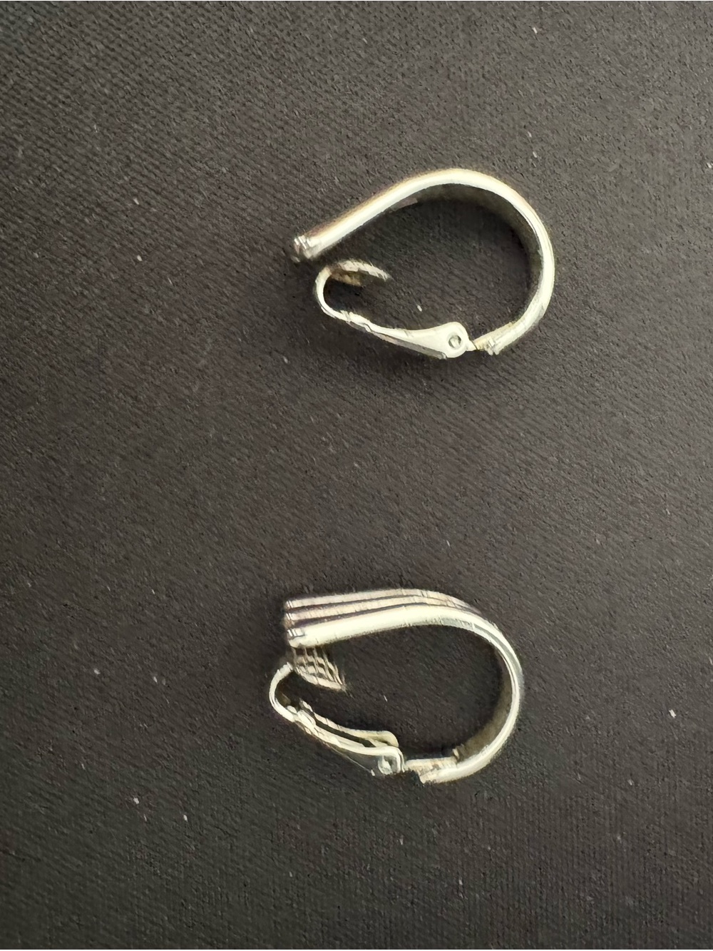 Avon Silver-Tone Clip-On Earrings